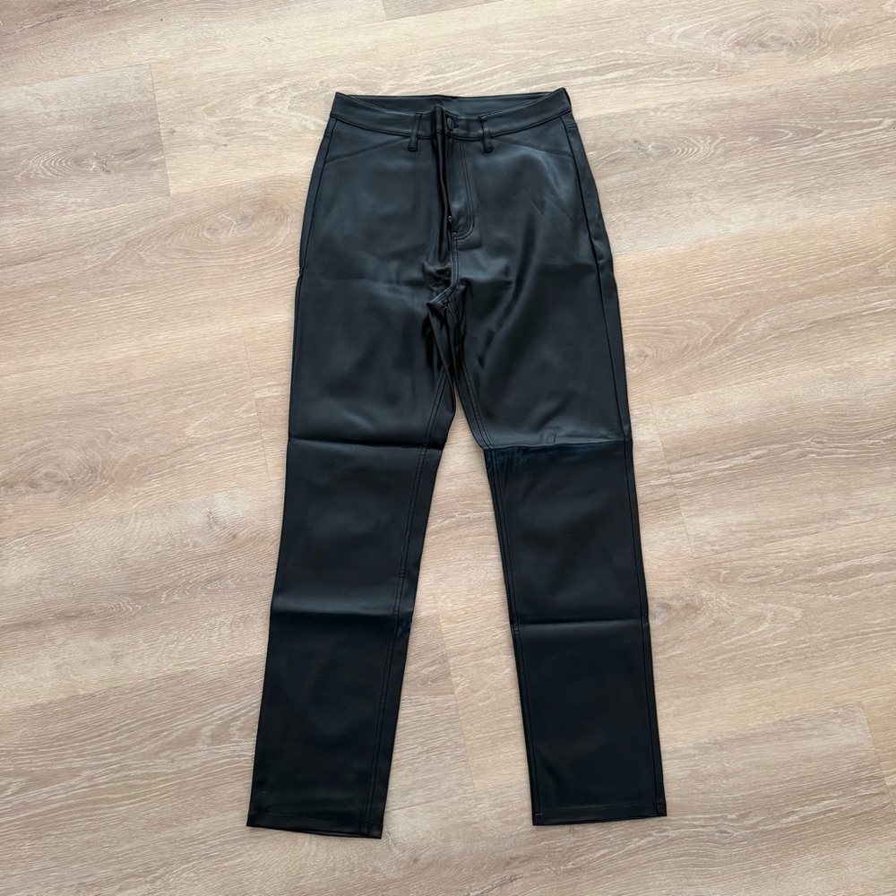 Free People Leather Pants